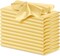 12 PCS Satin Cloth Napkins – 17×17 Inch Square Reusable Table Napkins for Wedding, Banquet & Party Decor